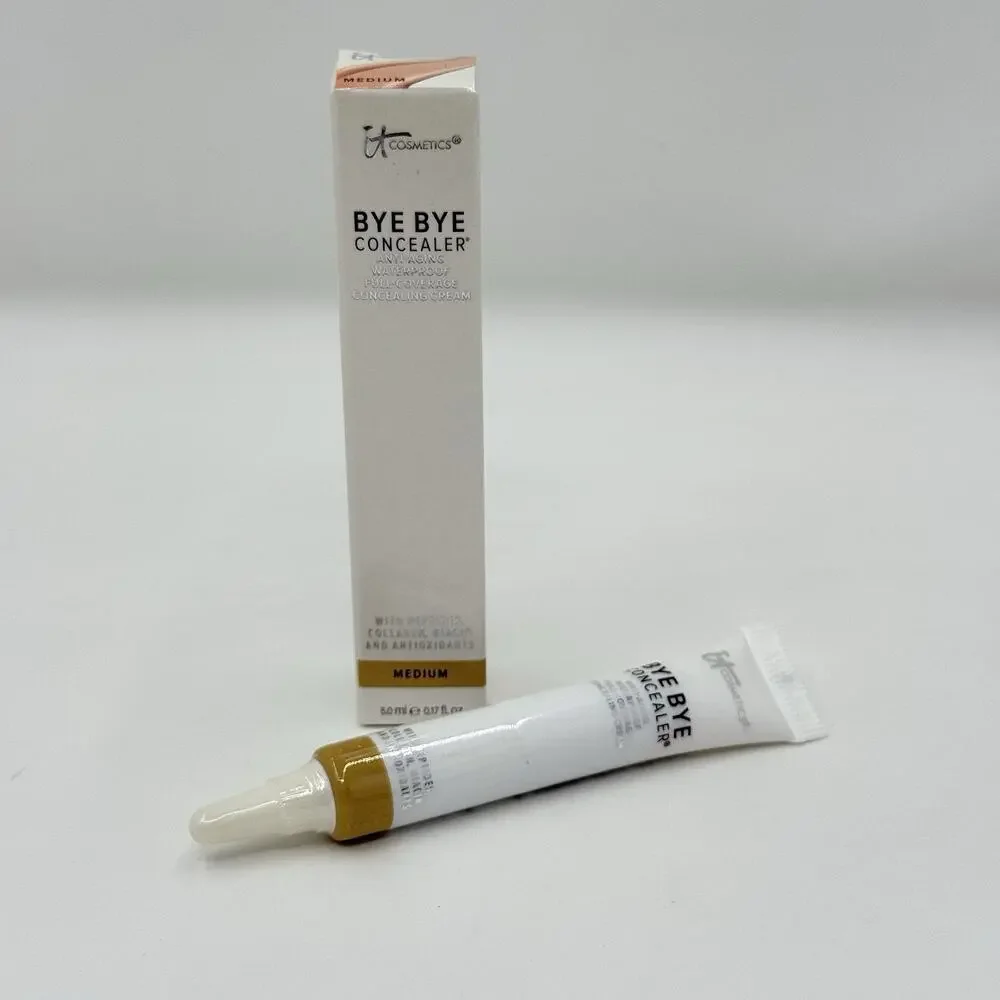 IT Cosmetics Bye Bye Under Eye Concealer Medium 0.17 oz New